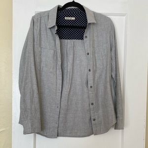 Marina Layer gray soft flannel